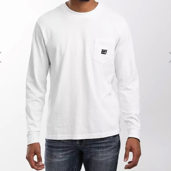RVCA Long Sleeve Tee.   M - Picture 4 of 5